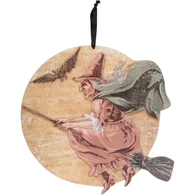 Flying Witch Wall Decor