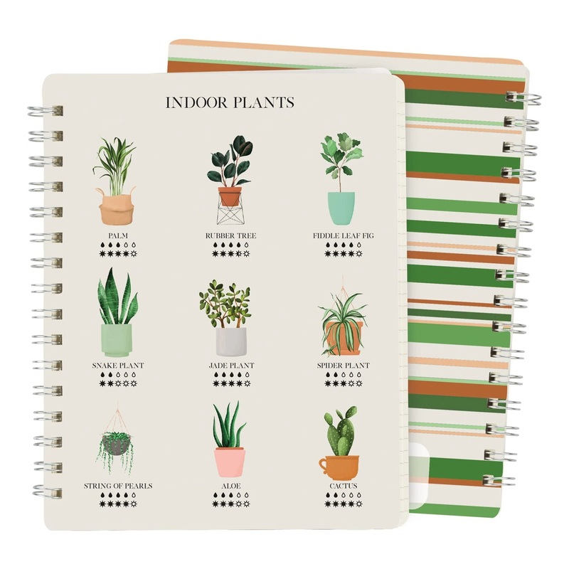 Indoor Plant Guide Note Book