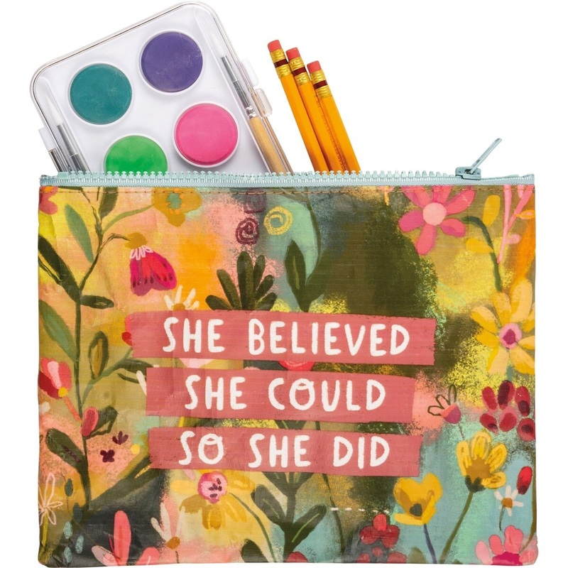 Zipper Pouch She Believed She Could
