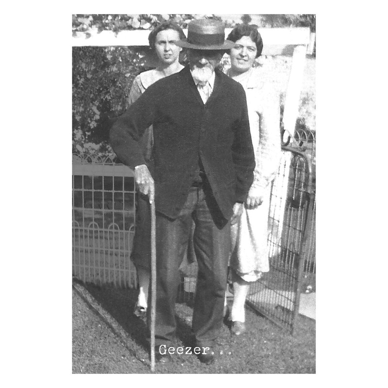 Geezer Greeting Card
