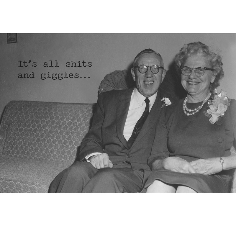 Giggles Greeting Card