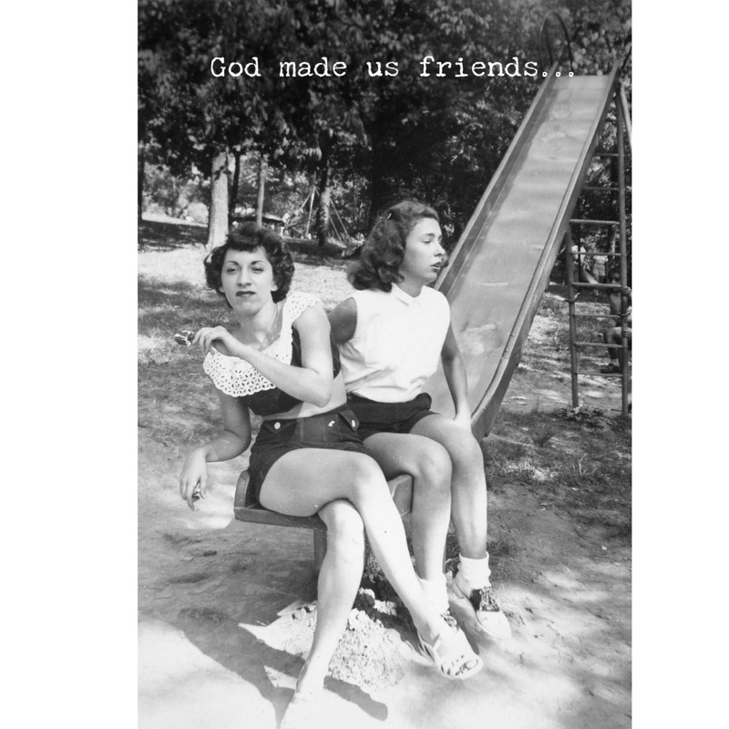 God Made Us Greeting Card