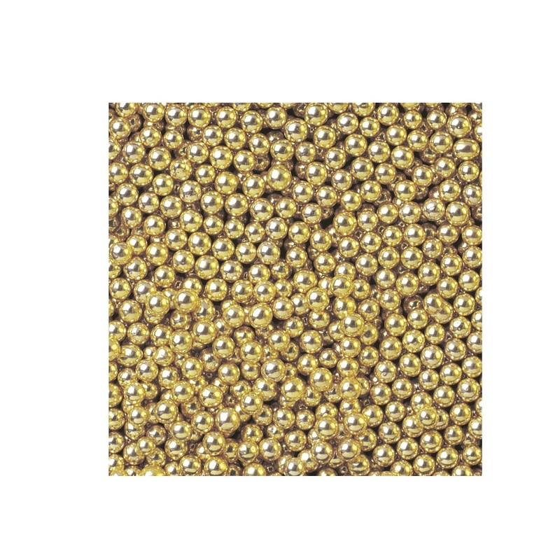 Gold Dragees #1 (4mm) 4 oz Pkg