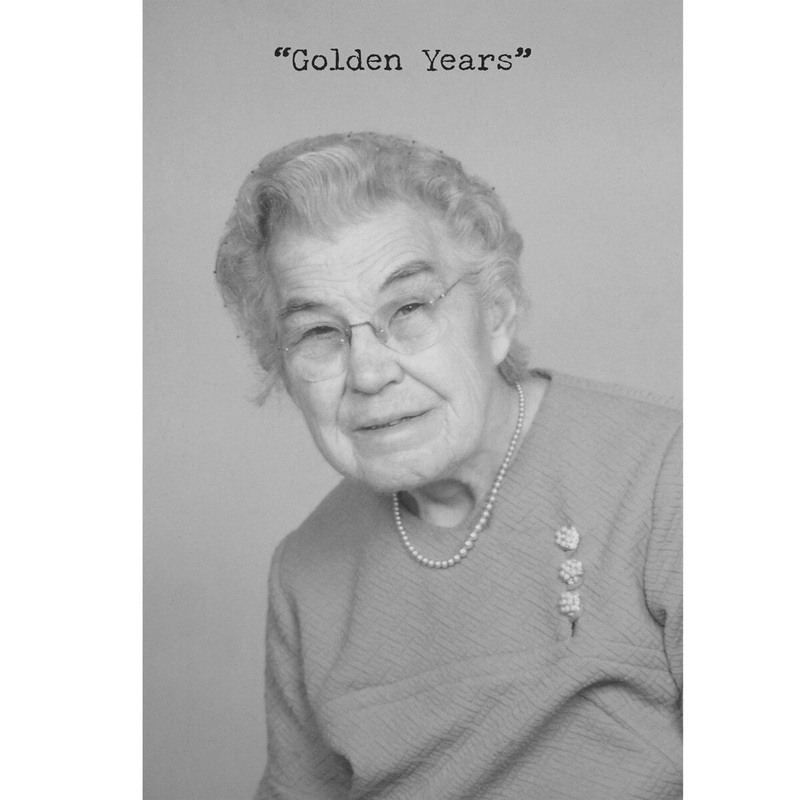 Golden Greeting Card
