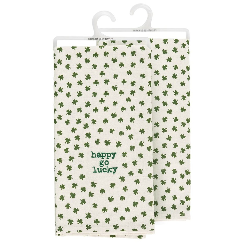 Happy Go Lucky Kitchen Towel