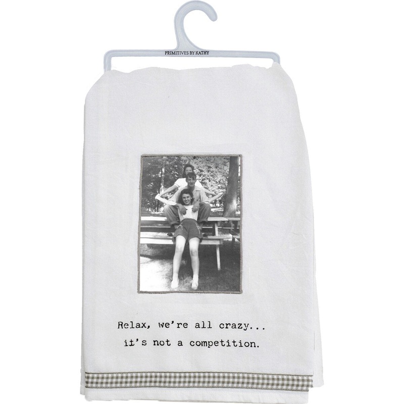 Kitchen Towel We’re All Crazy