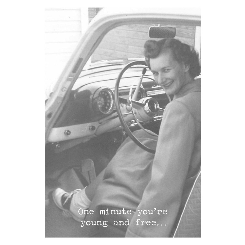 One Minue Greeting Card