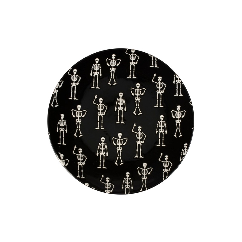 Skeletons Salad Plate