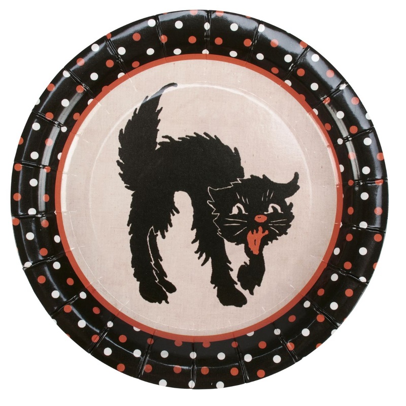 Small Vintage Halloween Plates