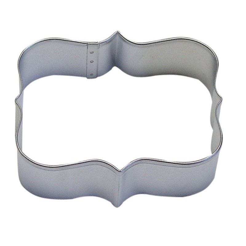 4.25 Rectangular Plaque Cookie Cutter