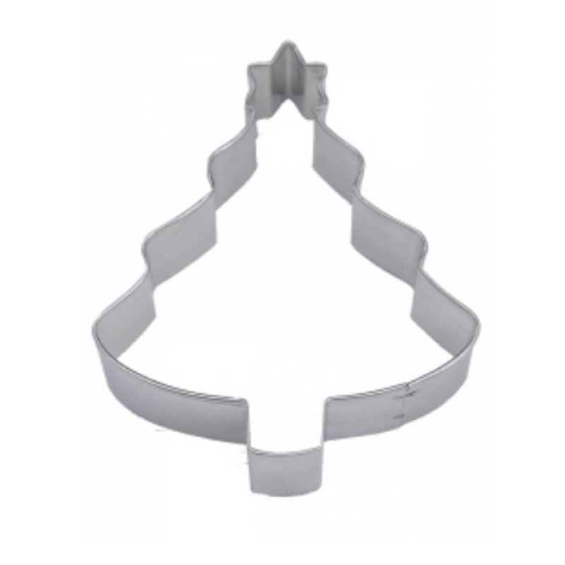 4 Tree with Star Cookie Cutter