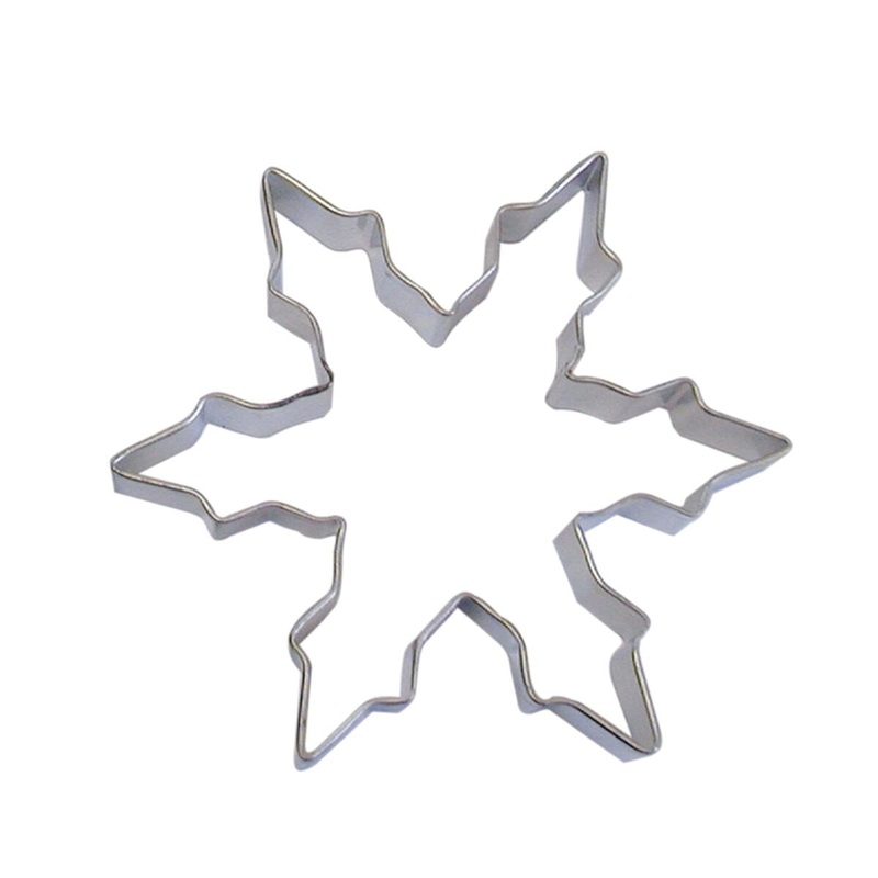 5 Snowflake Cookie Cutter