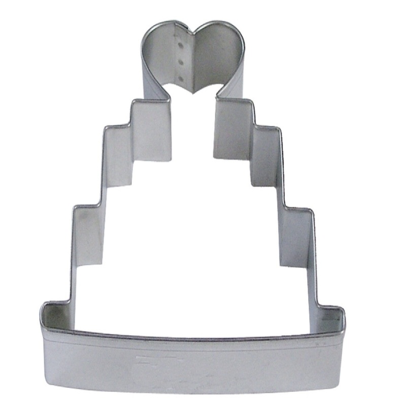 Cookie Cutter Wedding Cake