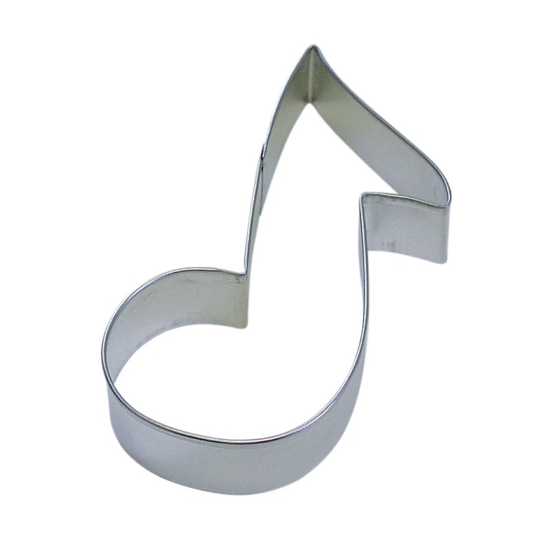 Music Note Cookie Cutter 5.5