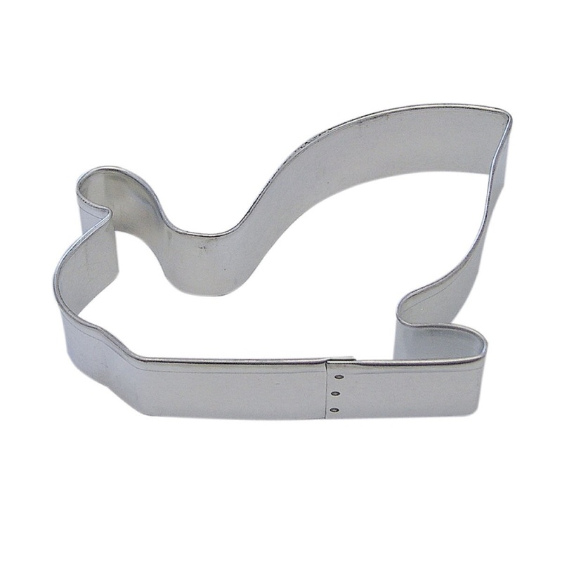Santa Sleigh Cookie Cutter 3.5