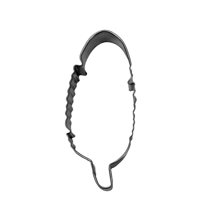 Tinplated Feather Cookie Cutter 4