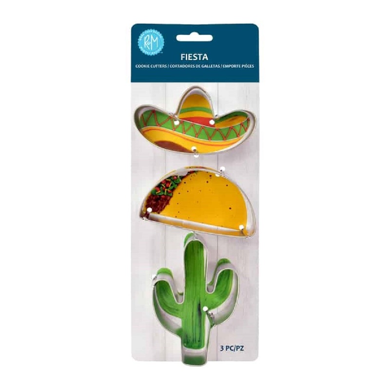 3-Pc Fiesta Cookie Cutter Set