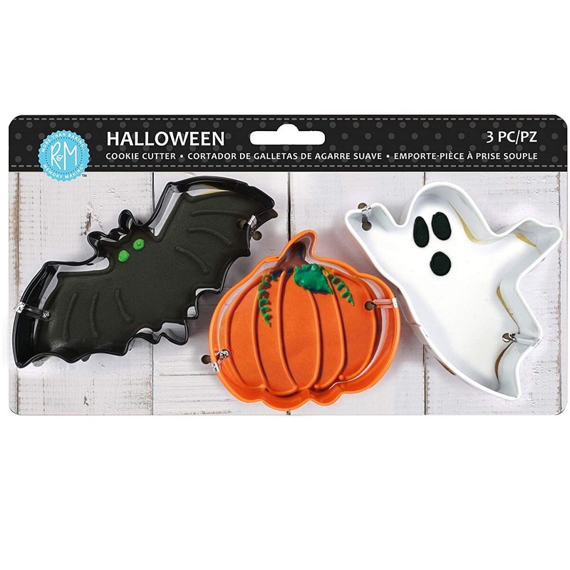 3-Pc Halloween Cookie Cutter Set