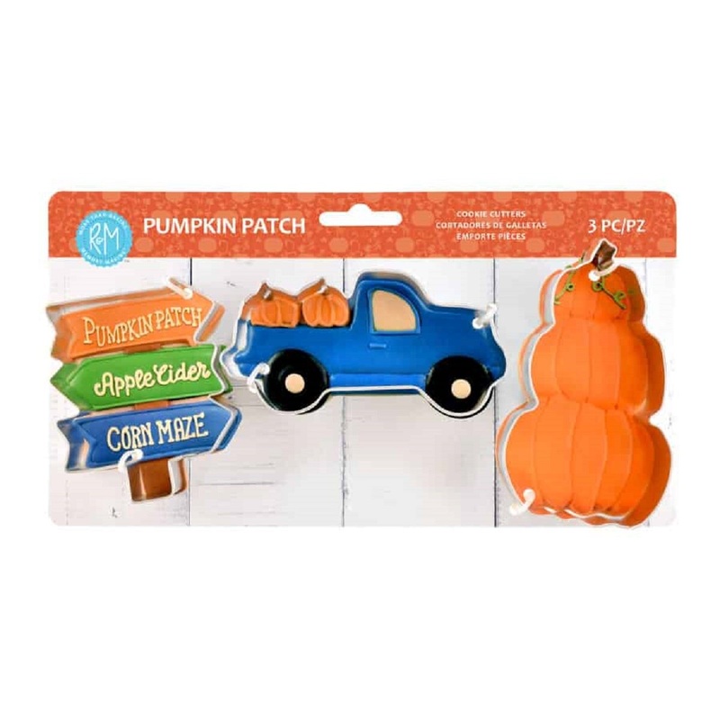 3-Pc Pumpkin Patch Cookie Cutter Set
