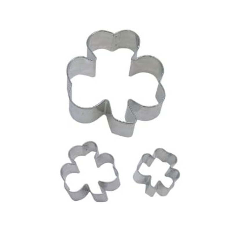 3-pc Shamrock Cookie Cutter