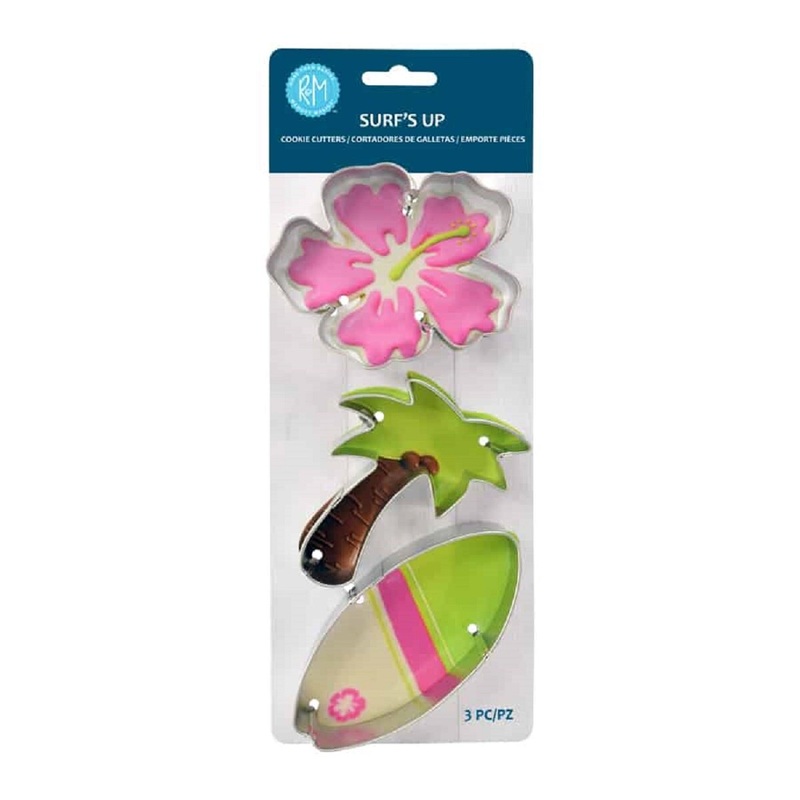 3-Pc Surf Cookie Cutter Set