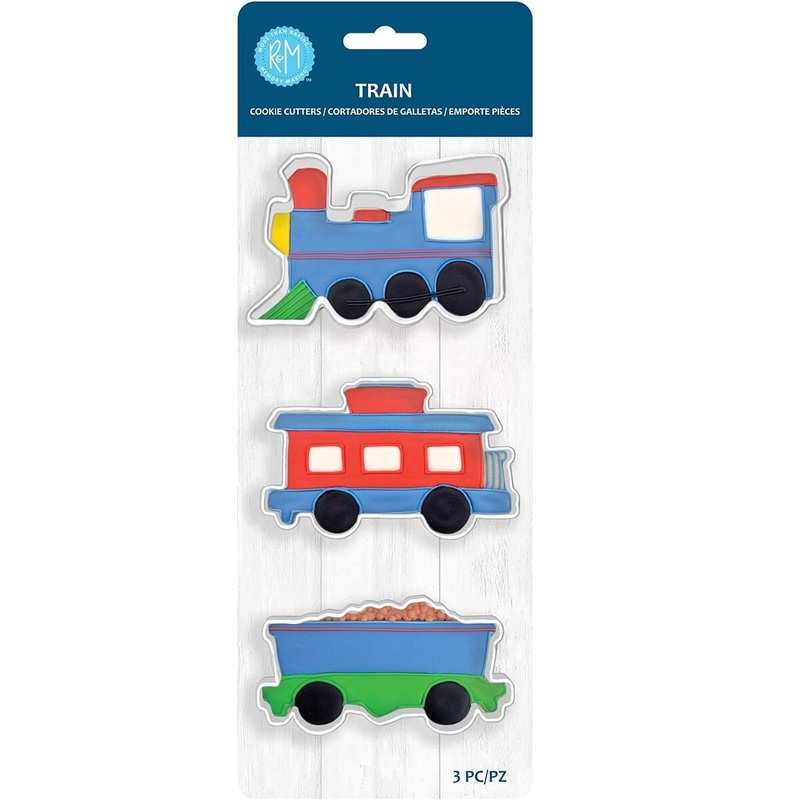 3-pc Train Cookie Cutter