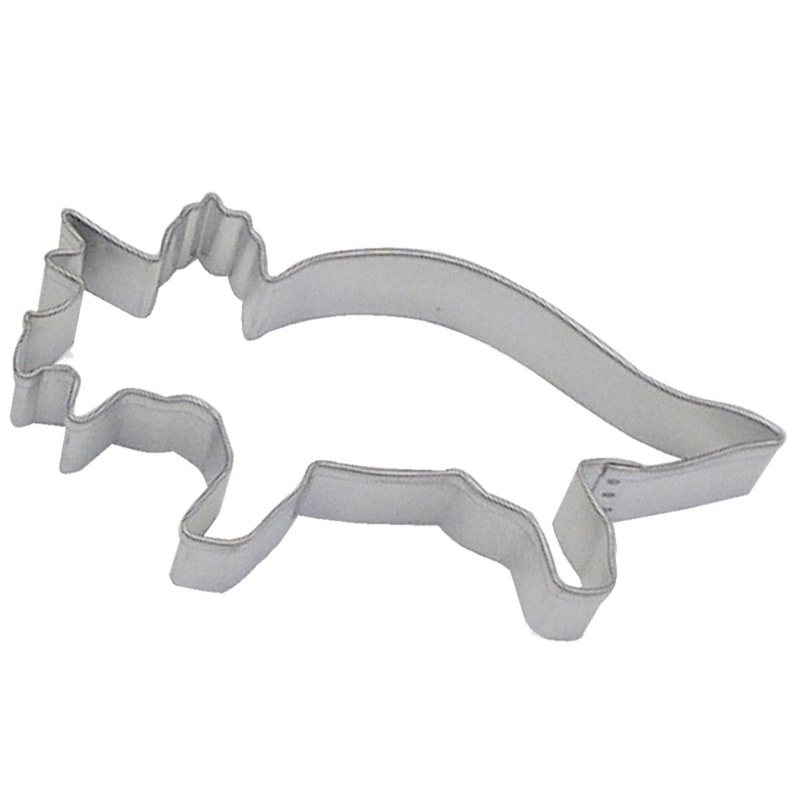 6 Triceratops Cookie Cutter
