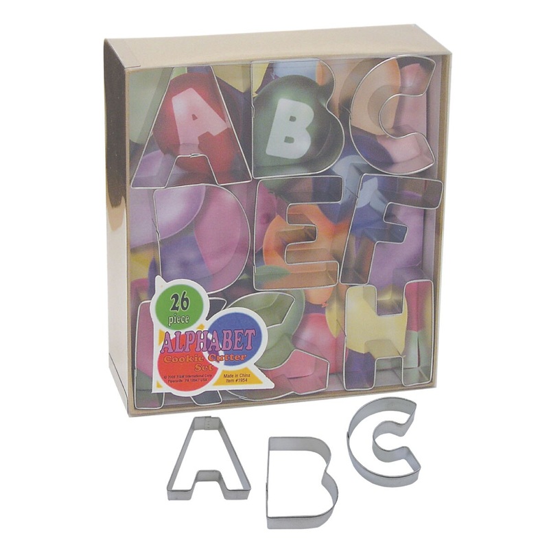 Alphabet Cookie Cutter Set 26/Set