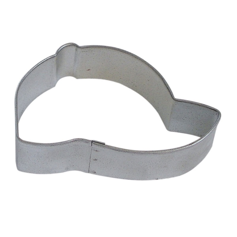 Baseball Cap Cookie Cutter 3.25