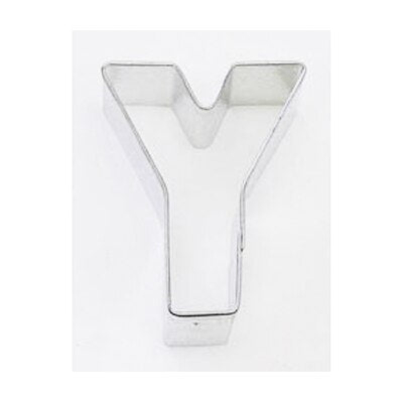 Cookie Cutter Letter Y