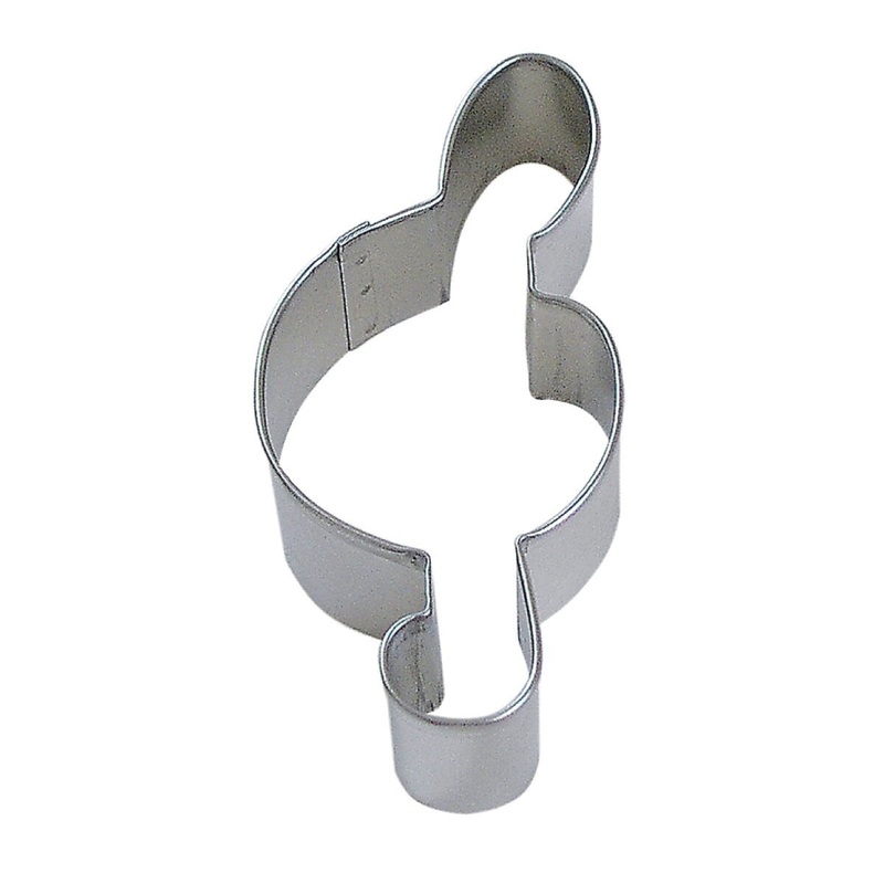 Music Not G Clef Cookie Cutter 4.25
