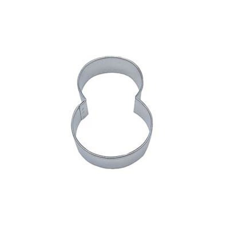 Number 8 Cookie Cutter 2 1/2
