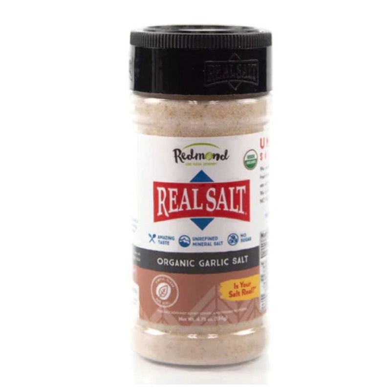 4.75 Oz Real Salt Organic Garlic Salt