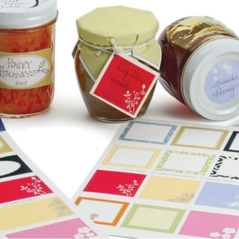 Assorted Gift Labels – Round & Square