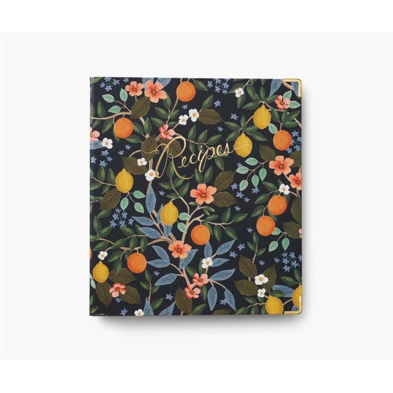 Citrus Grove Recipe Binder