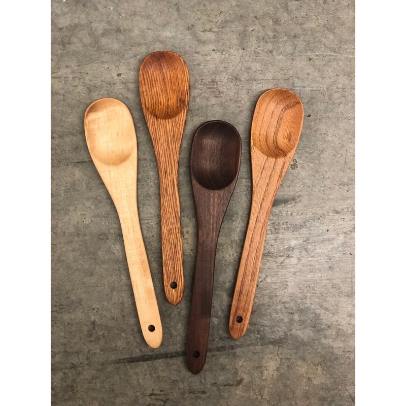 Everyday Solid Wooden Spoon – Assorted Wood