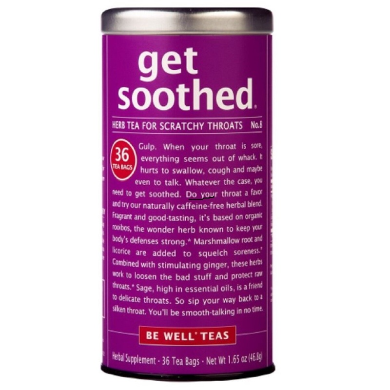 Get Soothed- Herb Tea for Scratchy Throats