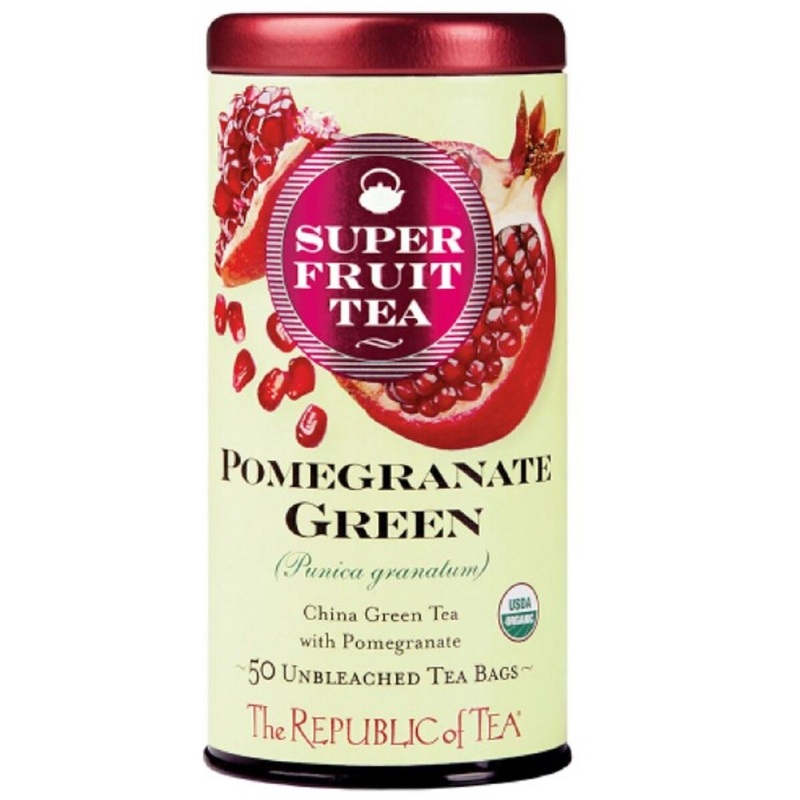 Organic Pomegranate Green Superfruit Tea Bags