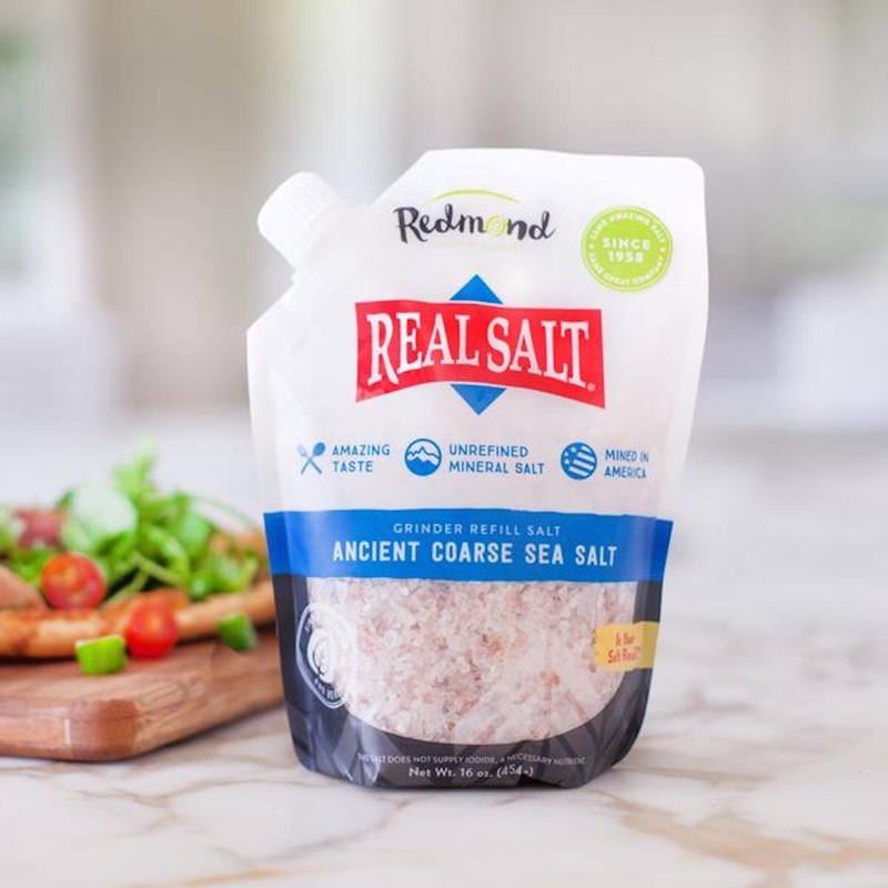 Redmond Real Salt – 16 oz pouch – Coarse