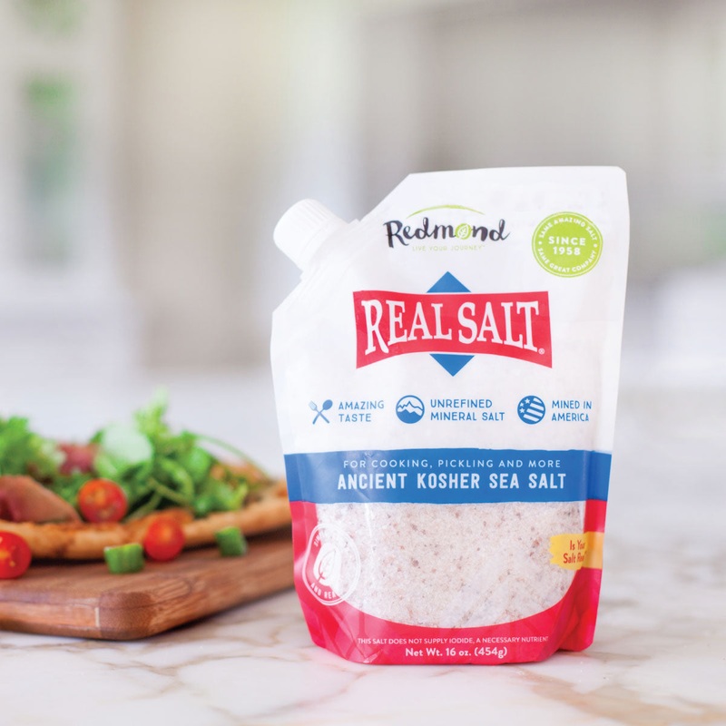 Redmond Real Salt – 16 oz pouch – Kosher