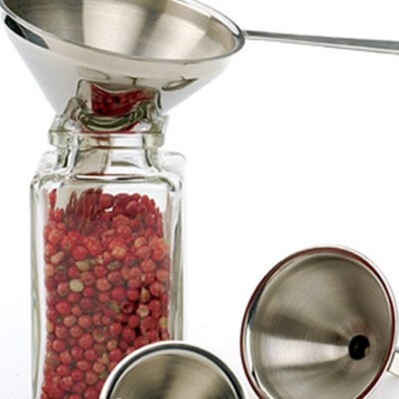 Stainless Steel Funnels – Set of 3