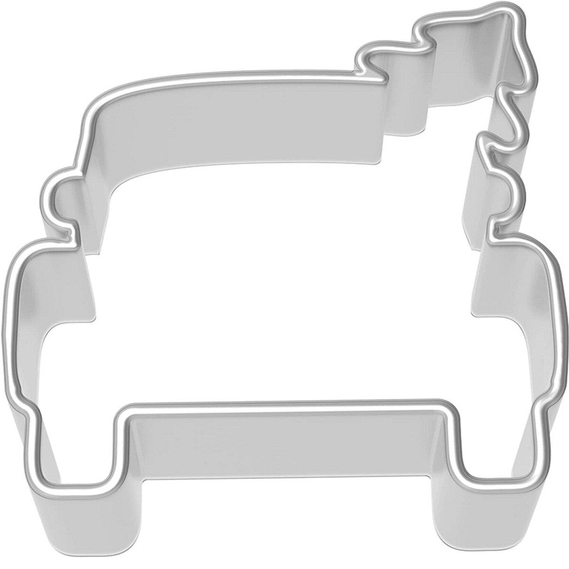 Truck with Christmas Tree Shaped Cookie Cutter