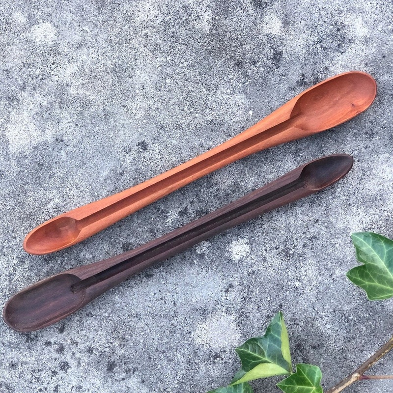 Wooden French Tasting Spoon