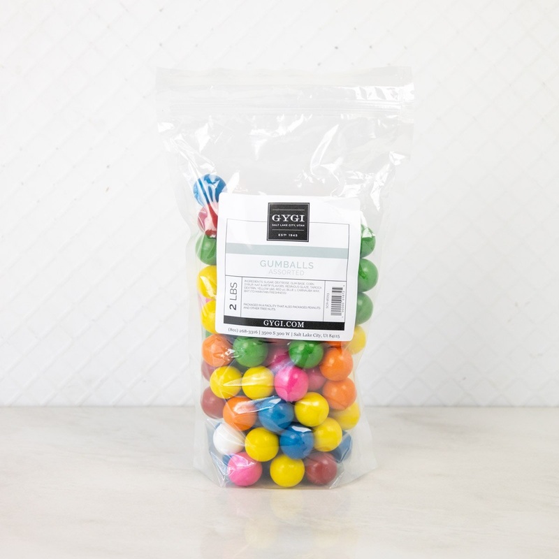 Assorted Colors 1 Gumballs – 2 Lb Bag