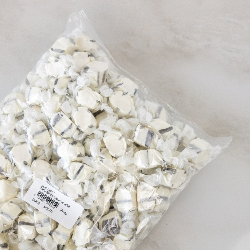 Black Licorice Taffy – 3 Lb. Bag