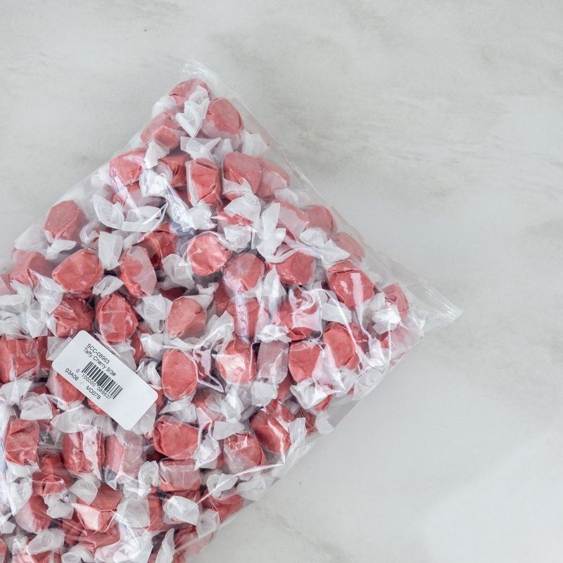 Cherry Taffy – 3 Lb. Bag (dis)