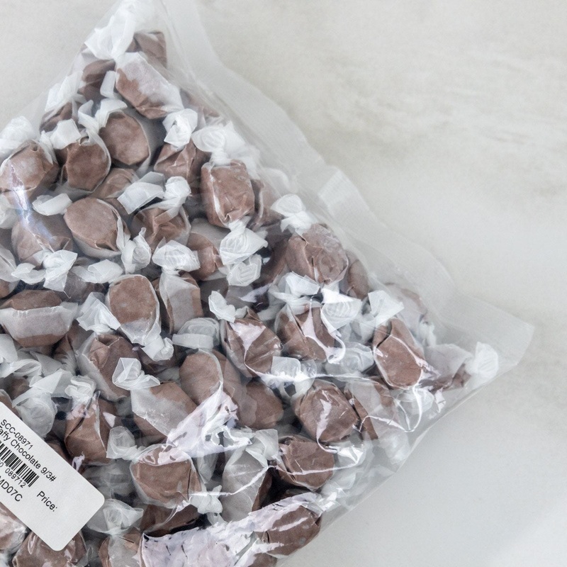 Chocolate Taffy – 3 Lb. Bag