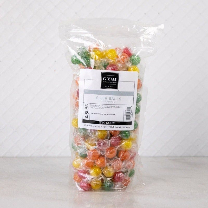 Fruit Sour Balls Candy – 2.5 Lb Bag
