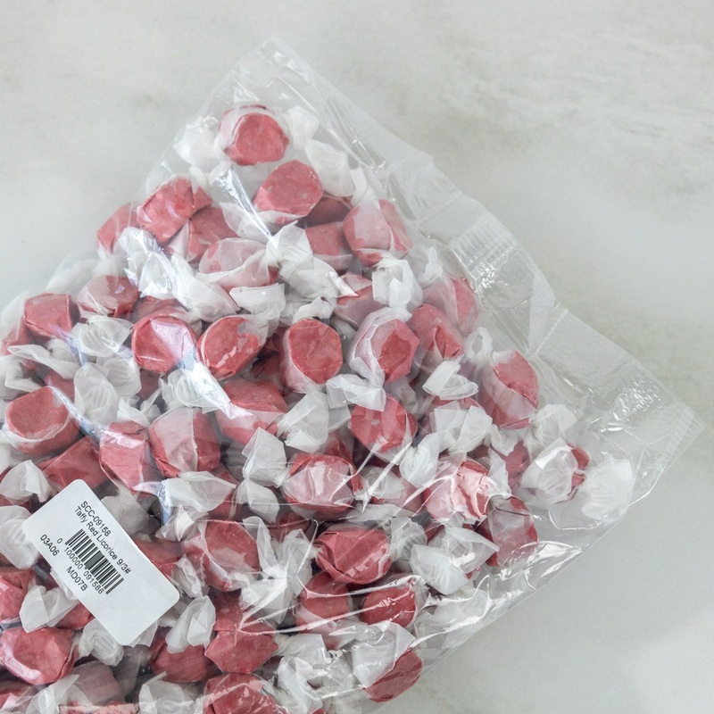 Red Licorice Taffy – 3 Lb. Bag