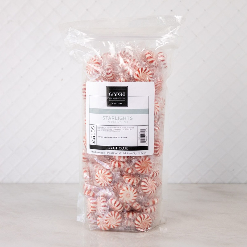 Starlight Peppermint Mints Hard Candy – 2.5 Lb Bag